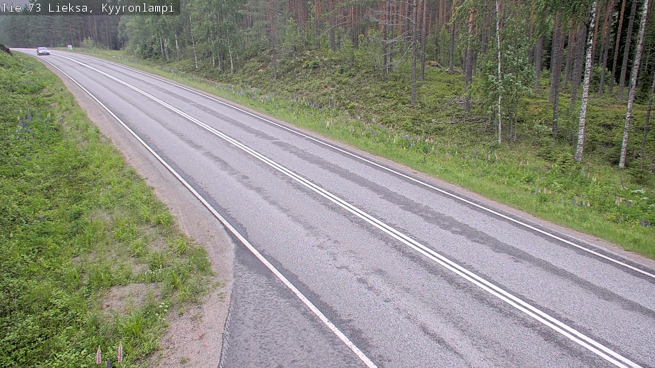 Kelikamerat Kuva Tie 73 Lieksa, Kyyrönlampi, Lieksa, Pohjois-Karjala