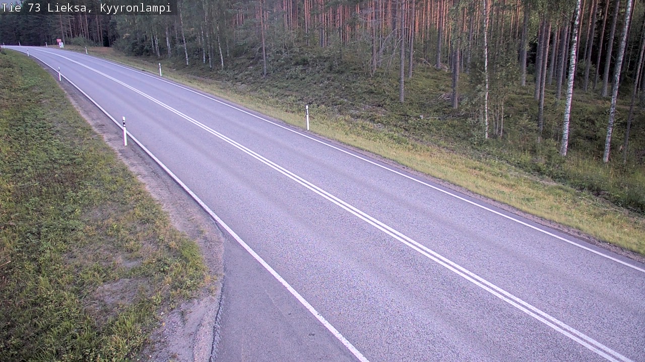 Kelikamerat Kuva Tie 73 Lieksa, Kyyrönlampi, Lieksa, Pohjois-Karjala