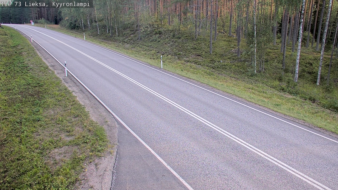 Kelikamerat Kuva Tie 73 Lieksa, Kyyrönlampi, Lieksa, Pohjois-Karjala