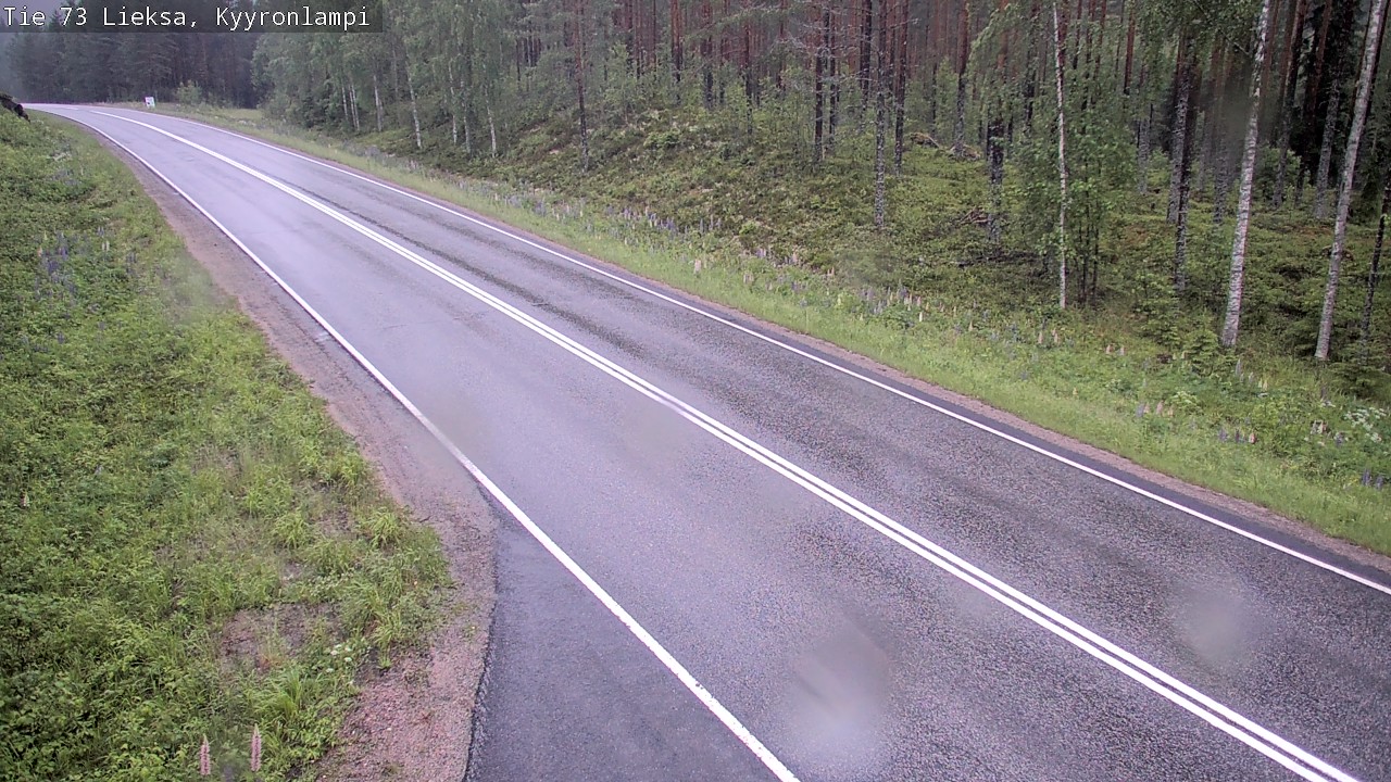 Kelikamerat Kuva Tie 73 Lieksa, Kyyrönlampi, Lieksa, Pohjois-Karjala