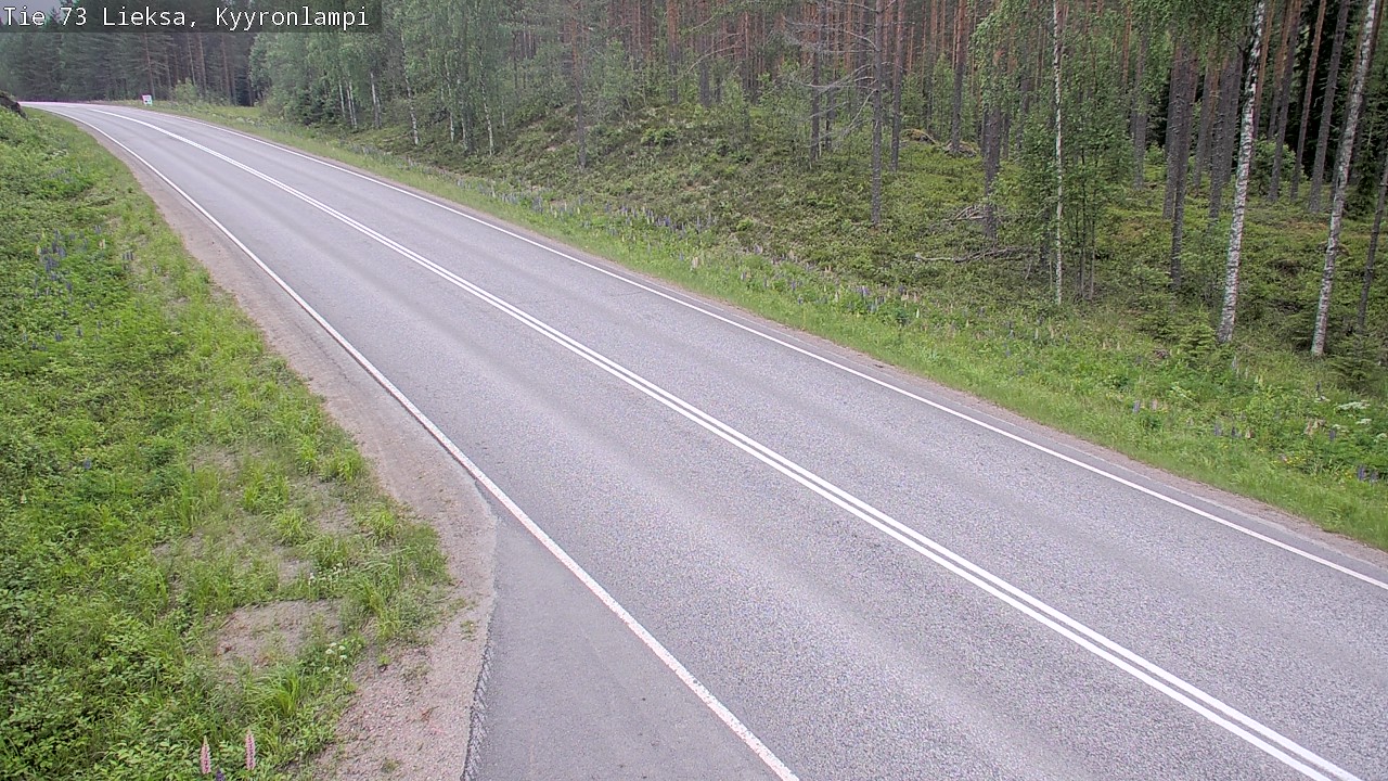 Kelikamerat Kuva Tie 73 Lieksa, Kyyrönlampi, Lieksa, Pohjois-Karjala