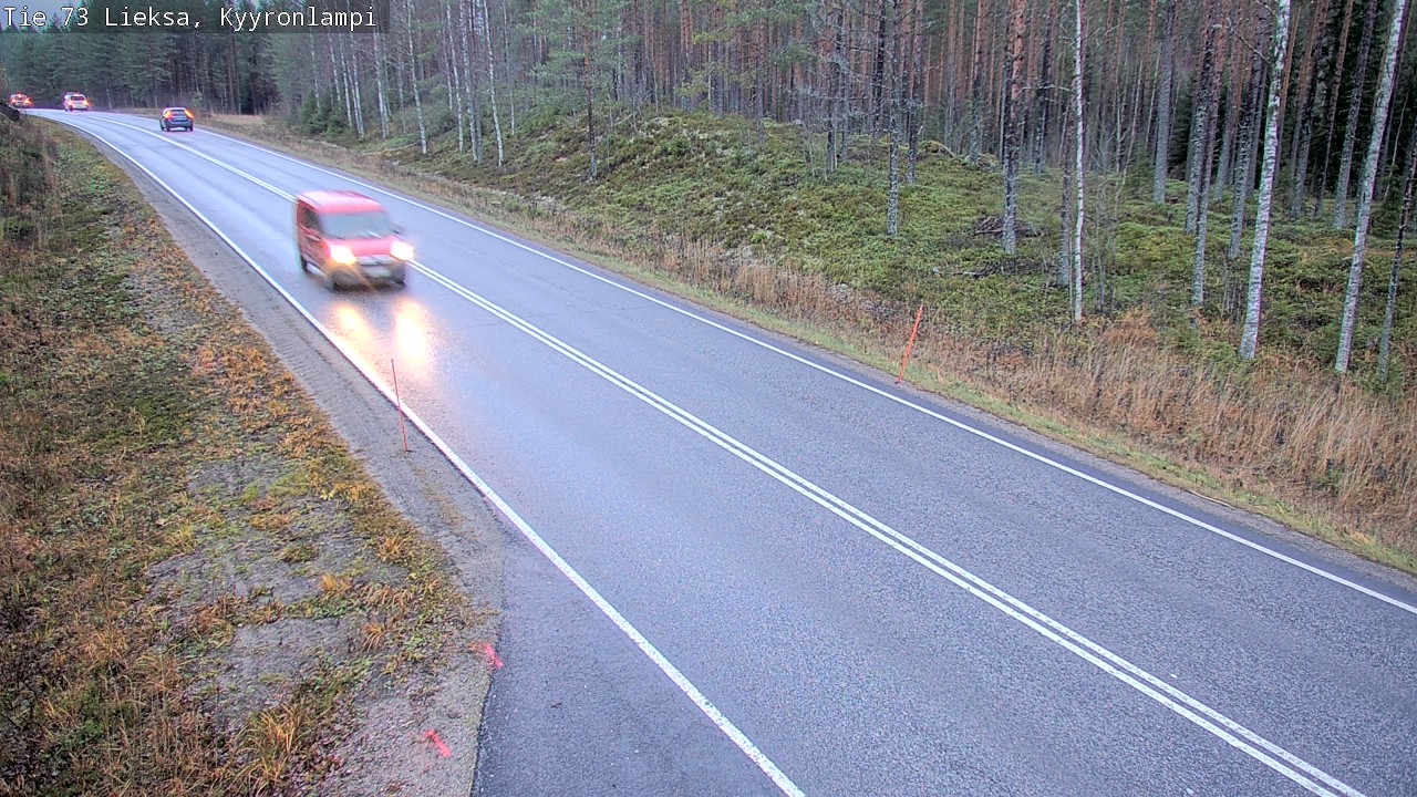 Kelikamerat Kuva Tie 73 Lieksa, Kyyrönlampi, Lieksa, Pohjois-Karjala