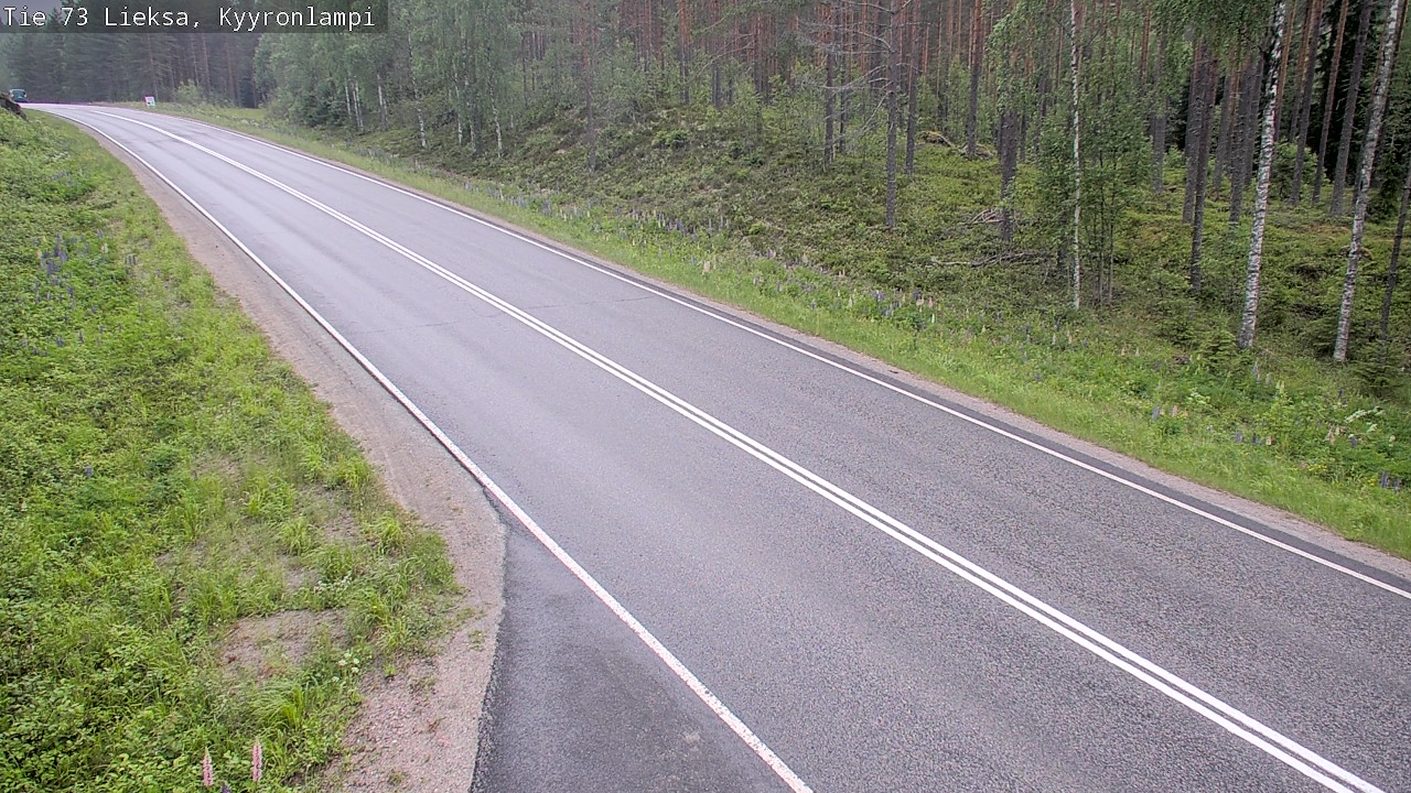 Kelikamerat Kuva Tie 73 Lieksa, Kyyrönlampi, Lieksa, Pohjois-Karjala