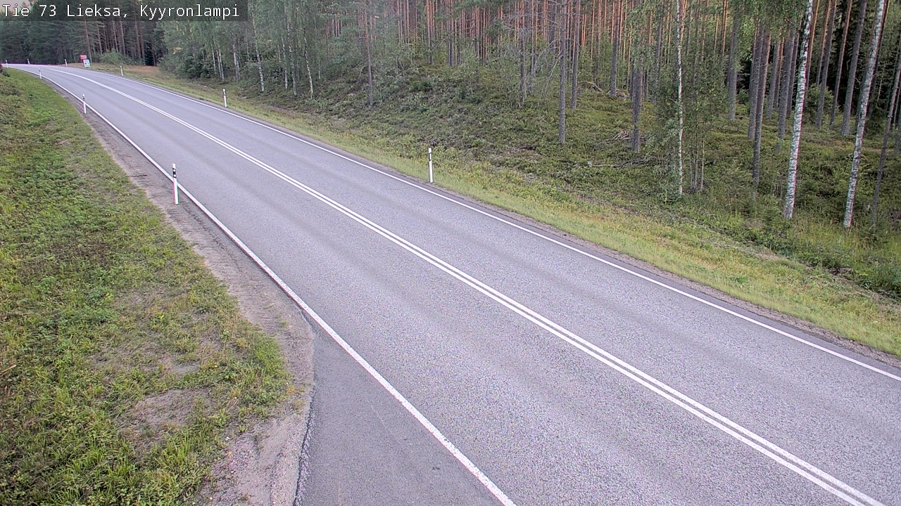 Kelikamerat Kuva Tie 73 Lieksa, Kyyrönlampi, Lieksa, Pohjois-Karjala