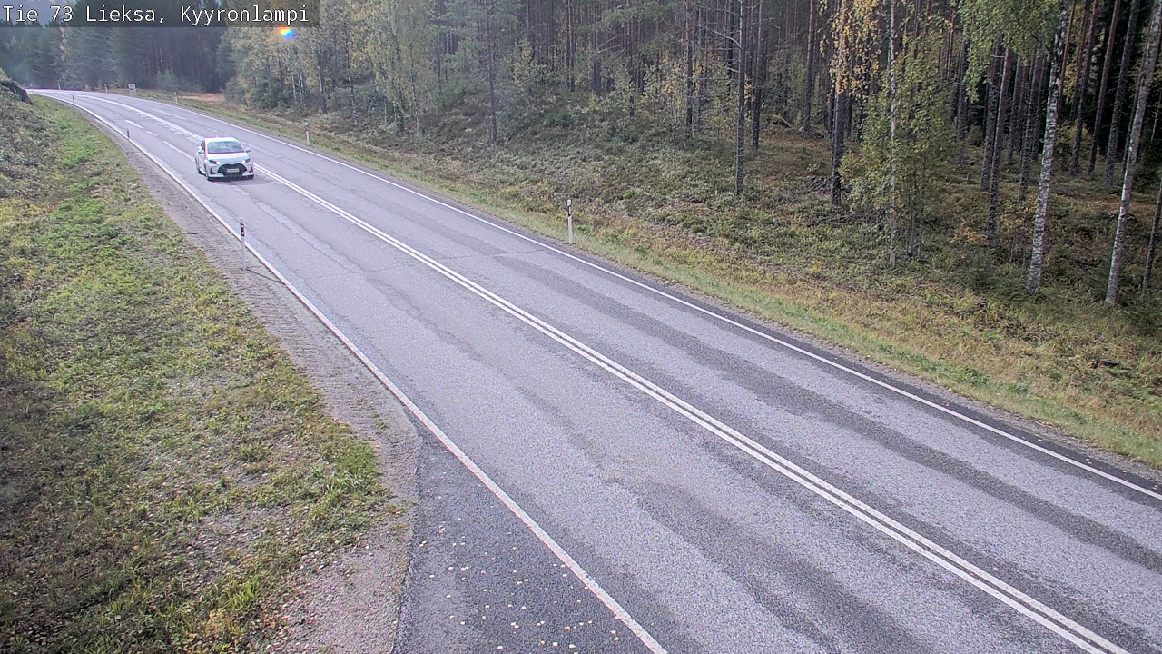 Kelikamerat Kuva Tie 73 Lieksa, Kyyrönlampi, Lieksa, Pohjois-Karjala