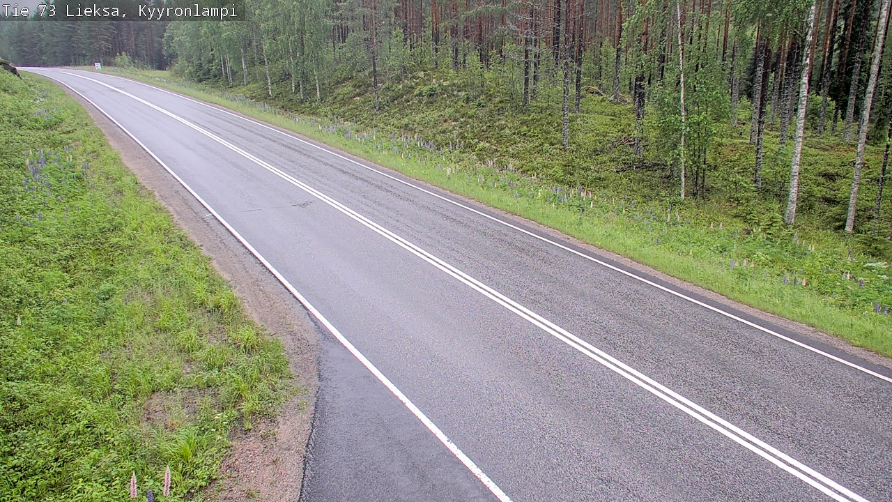 Kelikamerat Kuva Tie 73 Lieksa, Kyyrönlampi, Lieksa, Pohjois-Karjala
