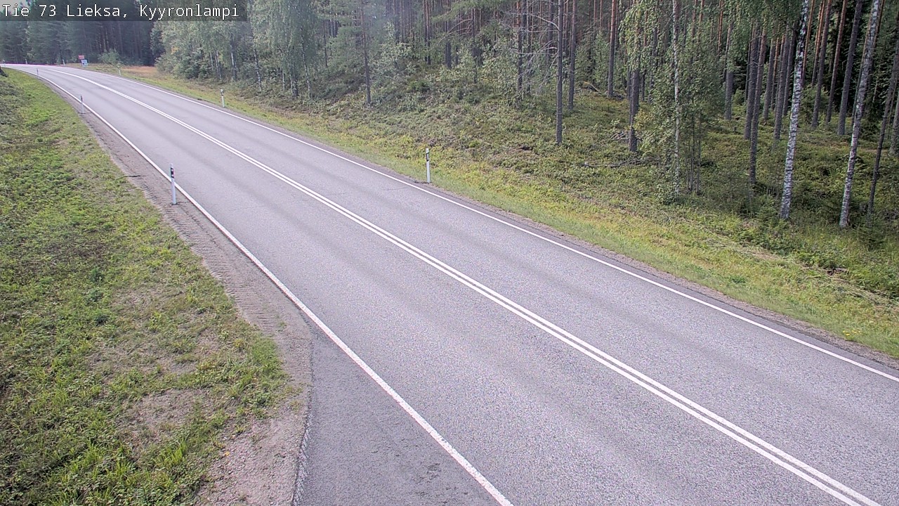 Kelikamerat Kuva Tie 73 Lieksa, Kyyrönlampi, Lieksa, Pohjois-Karjala