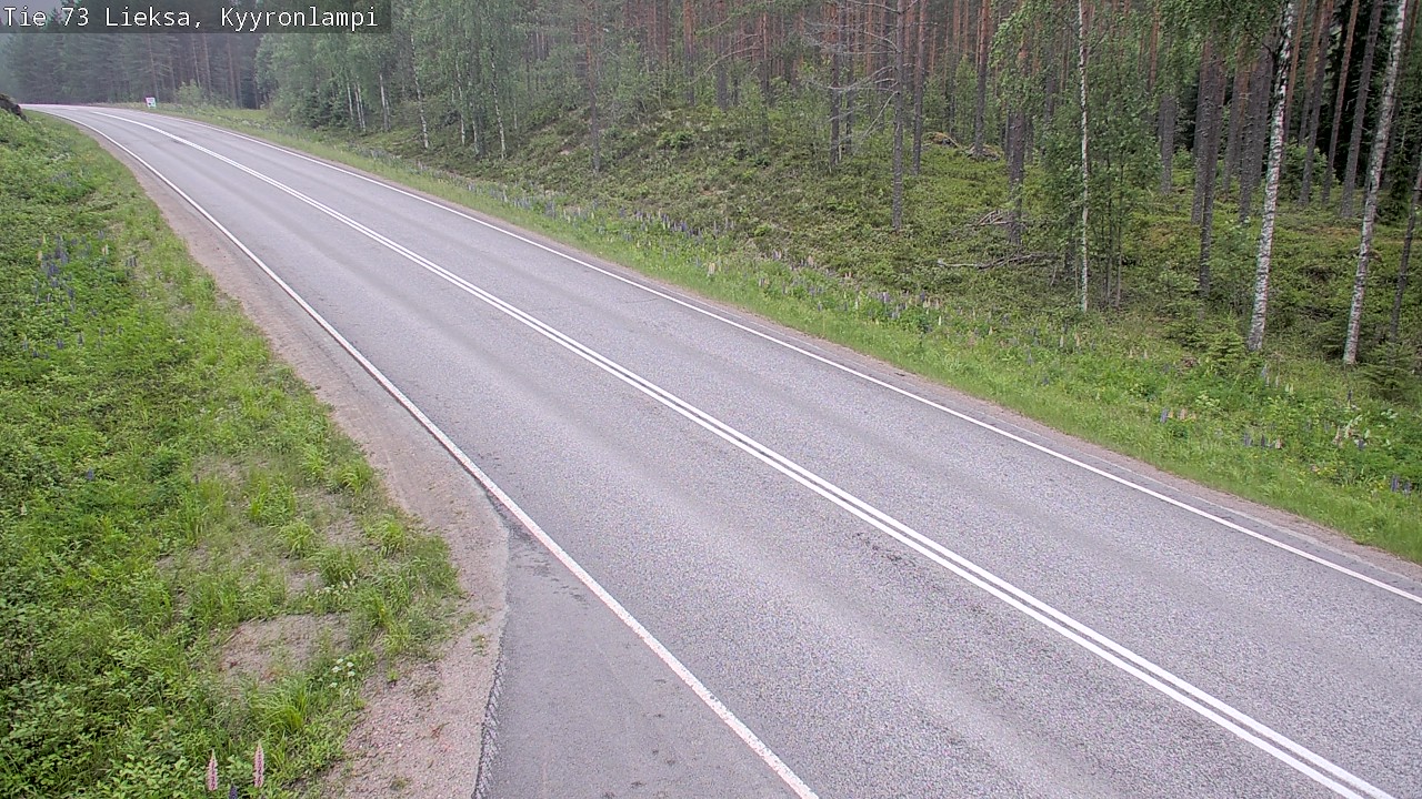 Kelikamerat Kuva Tie 73 Lieksa, Kyyrönlampi, Lieksa, Pohjois-Karjala