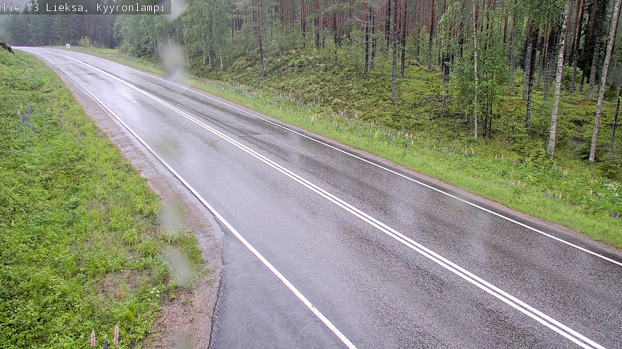 Kelikamerat Kuva Tie 73 Lieksa, Kyyrönlampi, Lieksa, Pohjois-Karjala