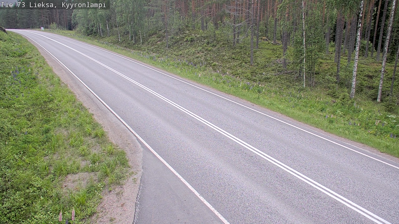 Kelikamerat Kuva Tie 73 Lieksa, Kyyrönlampi, Lieksa, Pohjois-Karjala