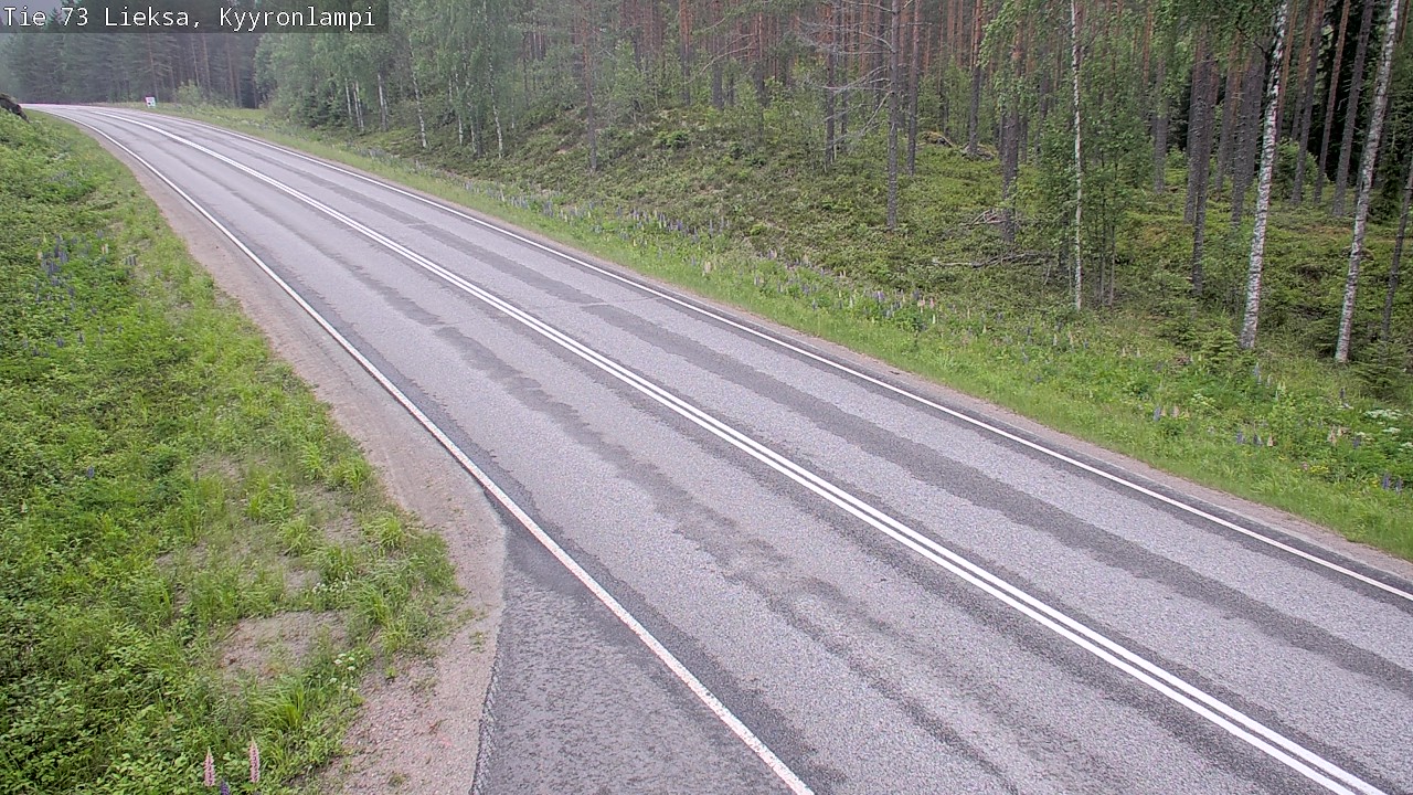 Kelikamerat Kuva Tie 73 Lieksa, Kyyrönlampi, Lieksa, Pohjois-Karjala