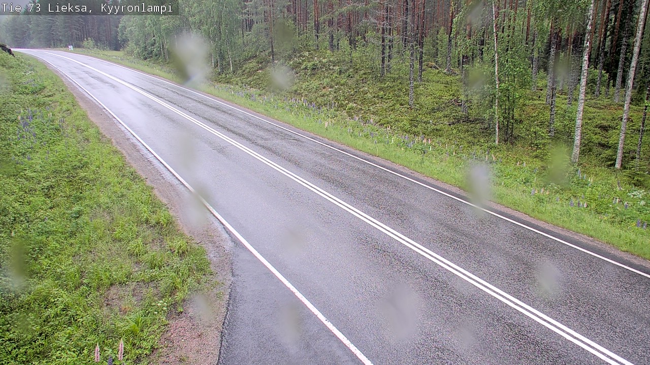 Kelikamerat Kuva Tie 73 Lieksa, Kyyrönlampi, Lieksa, Pohjois-Karjala