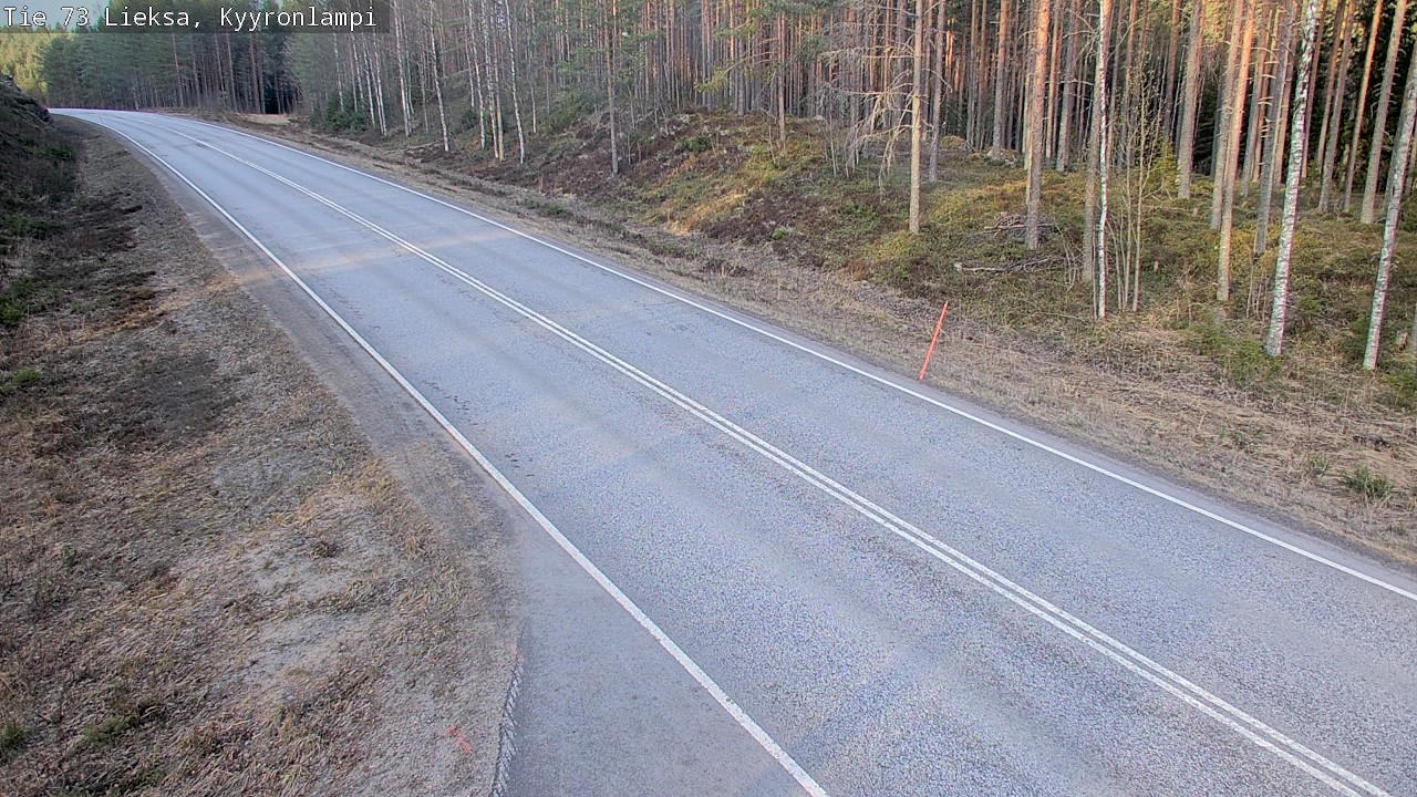 Kelikamerat Kuva Tie 73 Lieksa, Kyyrönlampi, Lieksa, Pohjois-Karjala