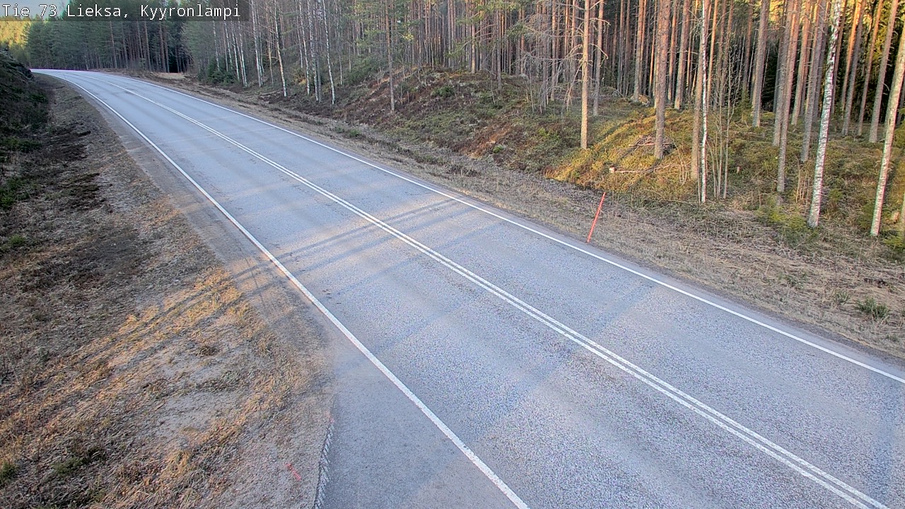 Kelikamerat Kuva Tie 73 Lieksa, Kyyrönlampi, Lieksa, Pohjois-Karjala
