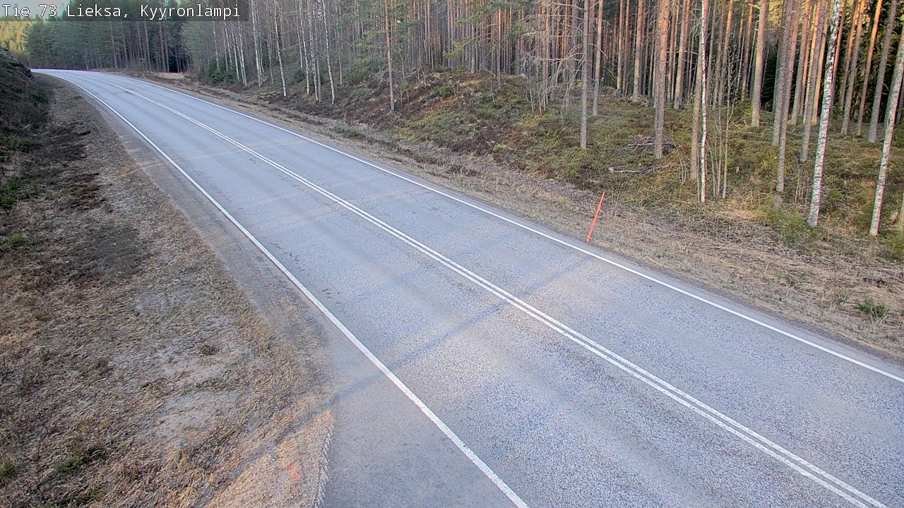 Kelikamerat Kuva Tie 73 Lieksa, Kyyrönlampi, Lieksa, Pohjois-Karjala