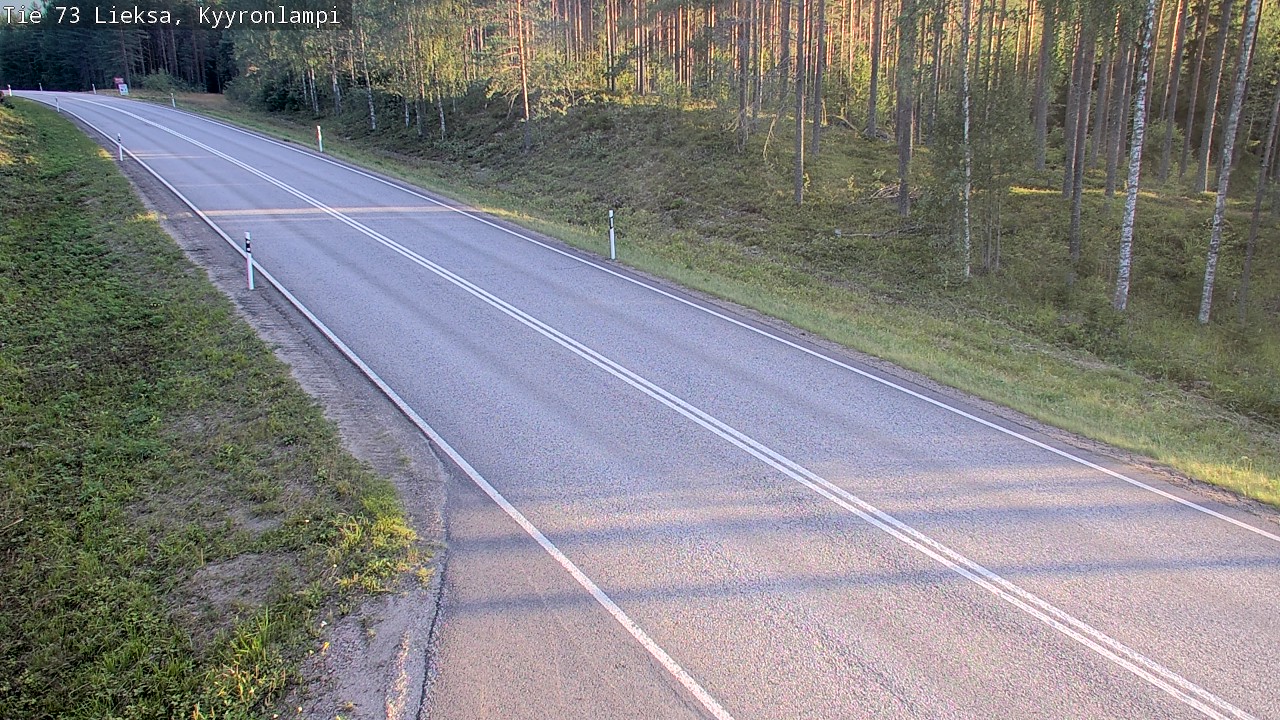 Kelikamerat Kuva Tie 73 Lieksa, Kyyrönlampi, Lieksa, Pohjois-Karjala