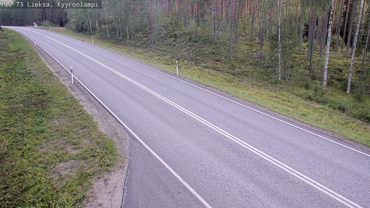 Kelikamerat Kuva Tie 73 Lieksa, Kyyrönlampi, Lieksa, Pohjois-Karjala