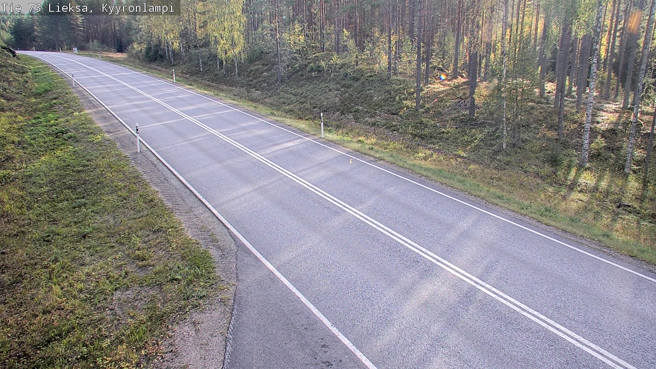 Kelikamerat Kuva Tie 73 Lieksa, Kyyrönlampi, Lieksa, Pohjois-Karjala
