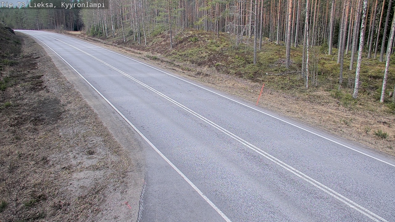 Kelikamerat Kuva Tie 73 Lieksa, Kyyrönlampi, Lieksa, Pohjois-Karjala