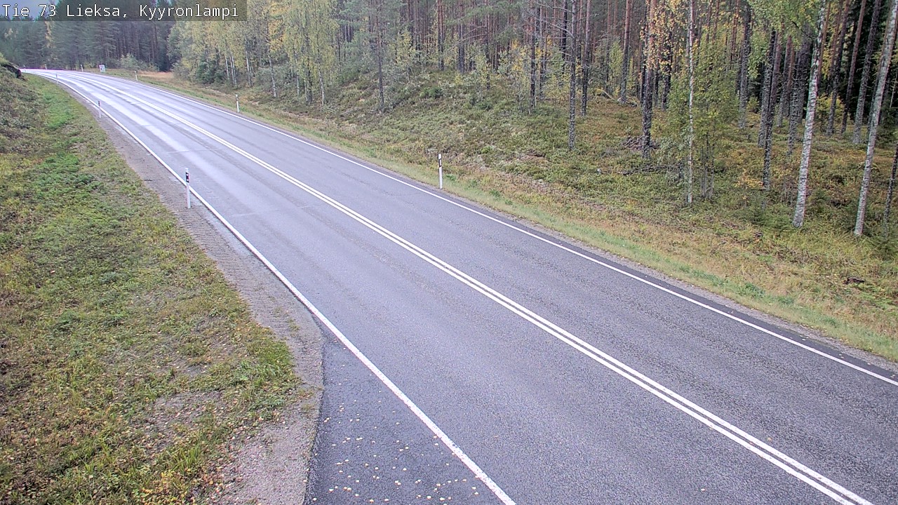 Kelikamerat Kuva Tie 73 Lieksa, Kyyrönlampi, Lieksa, Pohjois-Karjala