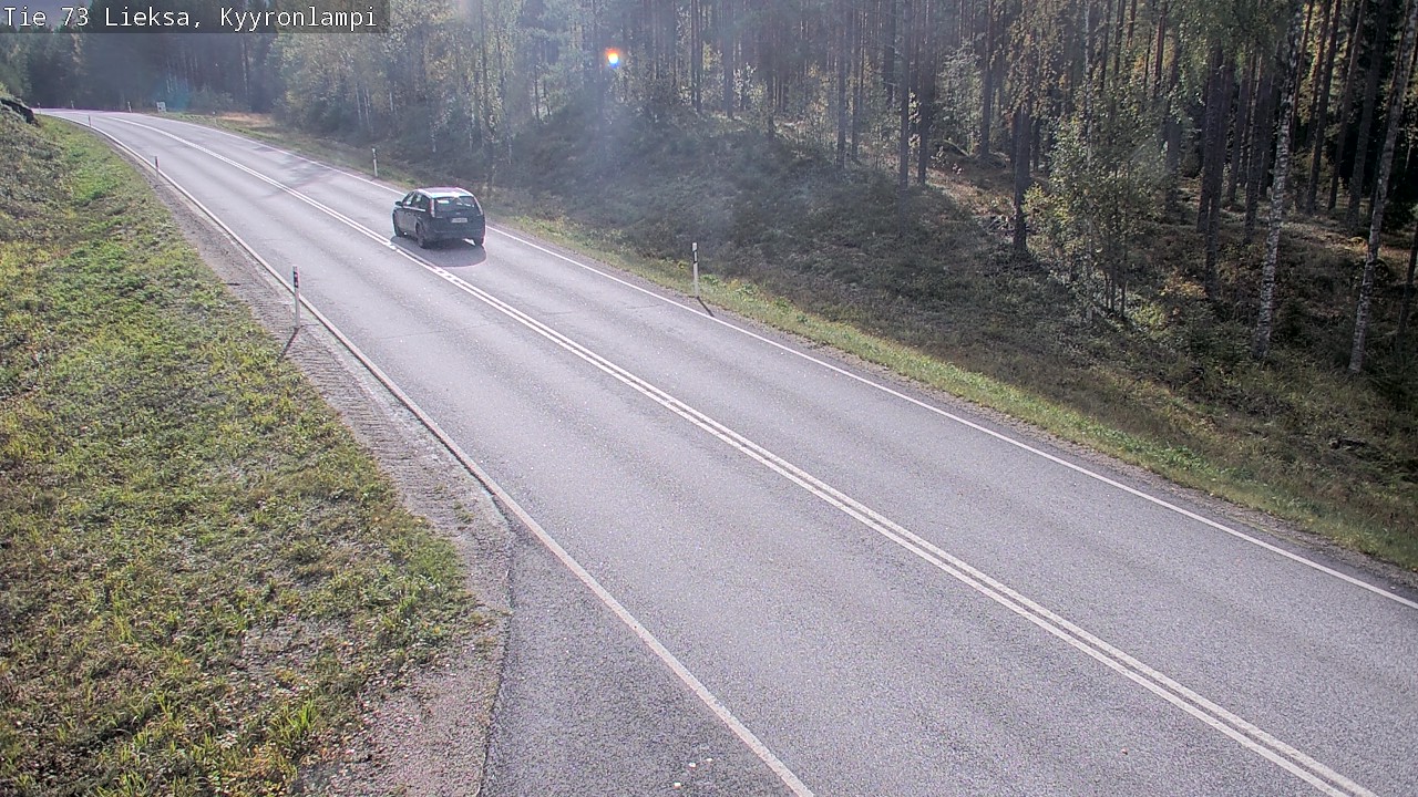 Kelikamerat Kuva Tie 73 Lieksa, Kyyrönlampi, Lieksa, Pohjois-Karjala