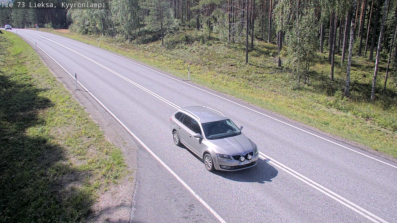 Kelikamerat Kuva Tie 73 Lieksa, Kyyrönlampi, Lieksa, Pohjois-Karjala