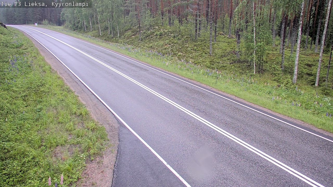 Kelikamerat Kuva Tie 73 Lieksa, Kyyrönlampi, Lieksa, Pohjois-Karjala