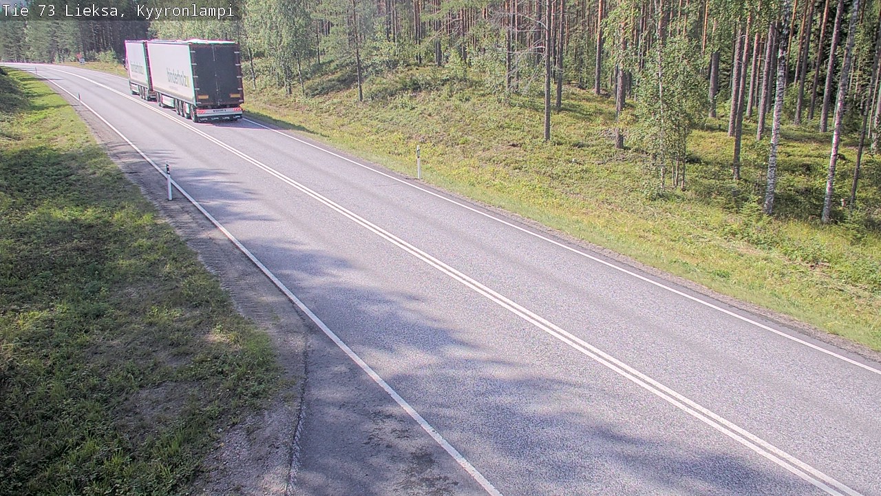 Kelikamerat Kuva Tie 73 Lieksa, Kyyrönlampi, Lieksa, Pohjois-Karjala
