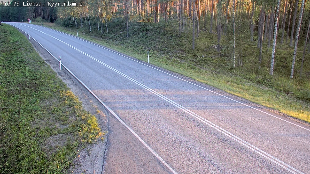 Kelikamerat Kuva Tie 73 Lieksa, Kyyrönlampi, Lieksa, Pohjois-Karjala
