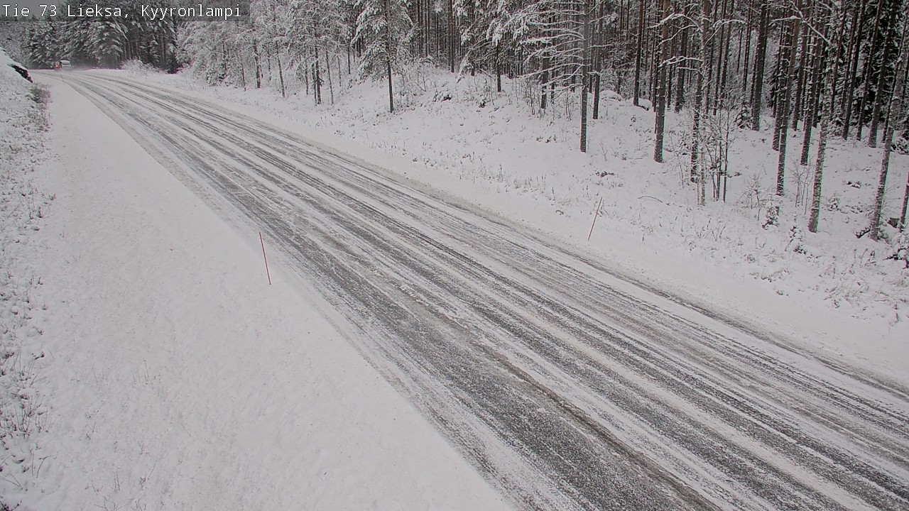 Kelikamerat Kuva Tie 73 Lieksa, Kyyrönlampi, Lieksa, Pohjois-Karjala