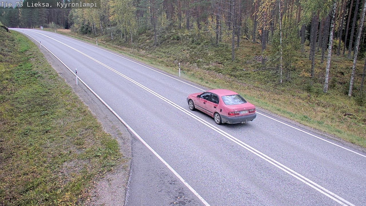 Kelikamerat Kuva Tie 73 Lieksa, Kyyrönlampi, Lieksa, Pohjois-Karjala
