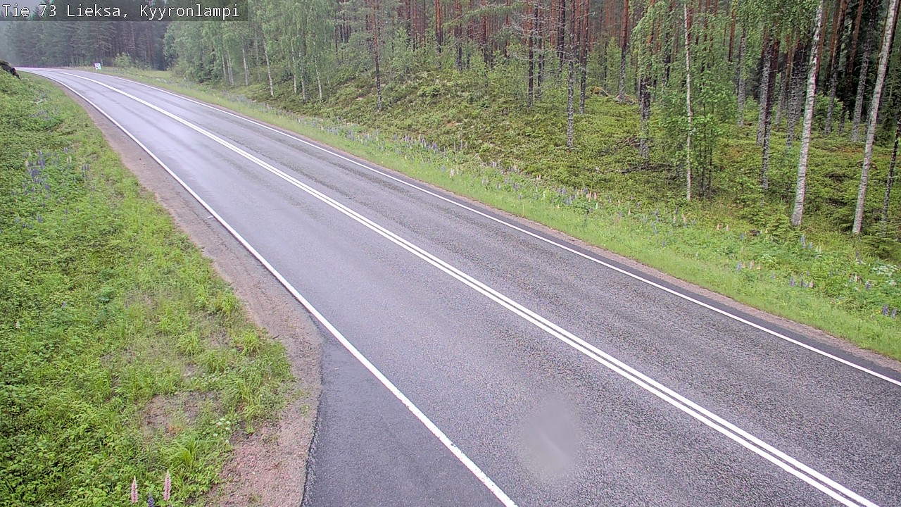 Kelikamerat Kuva Tie 73 Lieksa, Kyyrönlampi, Lieksa, Pohjois-Karjala