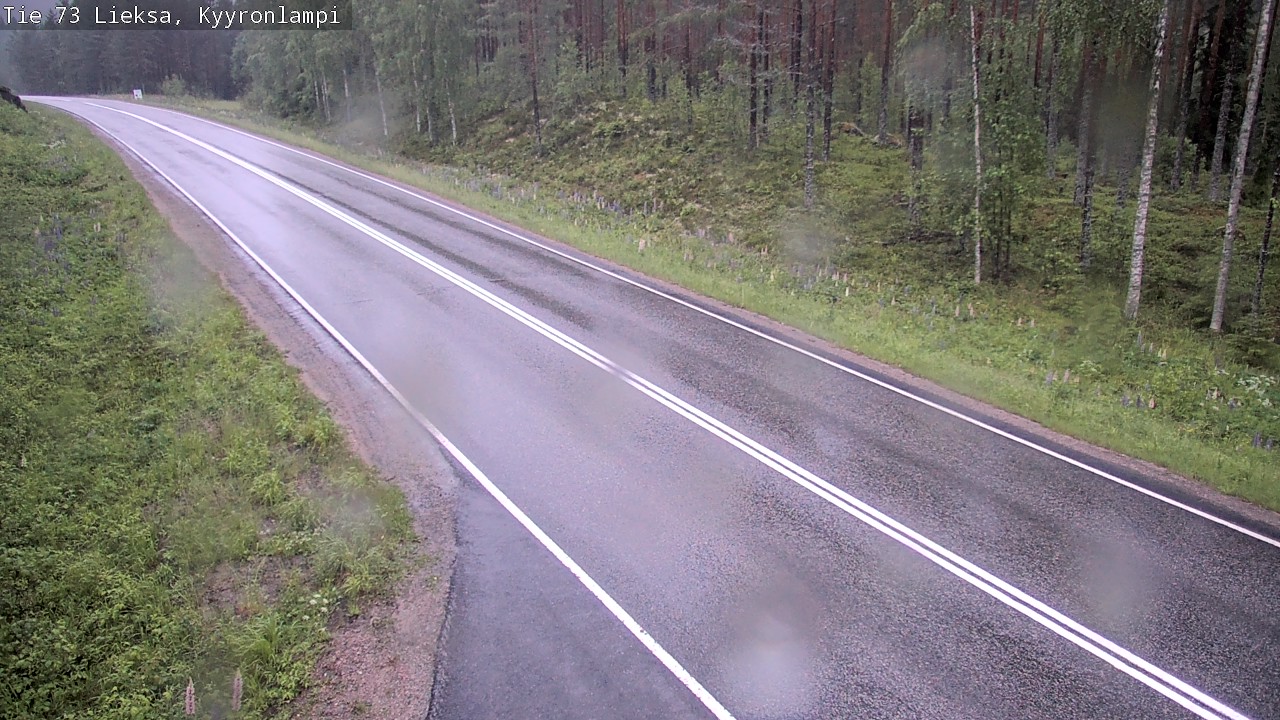 Kelikamerat Kuva Tie 73 Lieksa, Kyyrönlampi, Lieksa, Pohjois-Karjala
