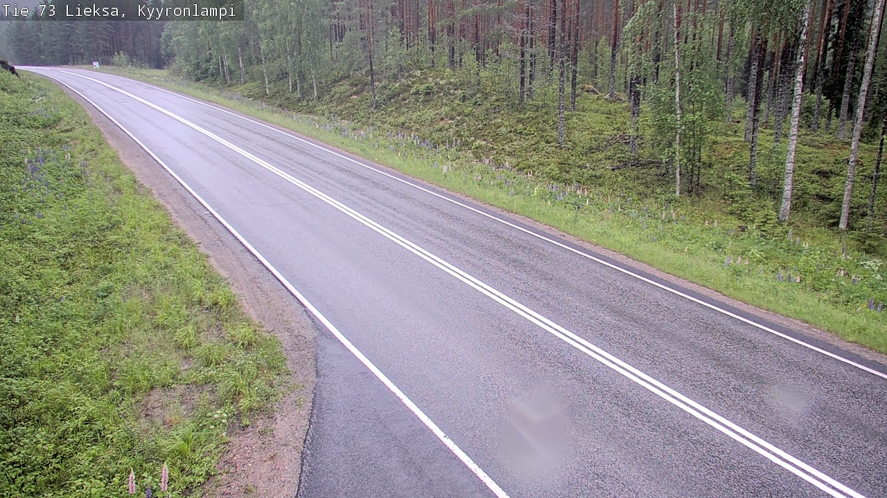 Kelikamerat Kuva Tie 73 Lieksa, Kyyrönlampi, Lieksa, Pohjois-Karjala