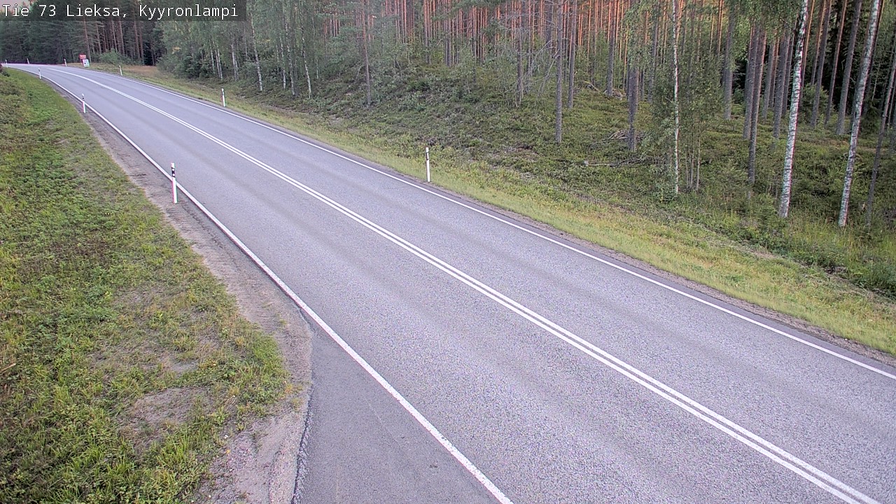 Kelikamerat Kuva Tie 73 Lieksa, Kyyrönlampi, Lieksa, Pohjois-Karjala