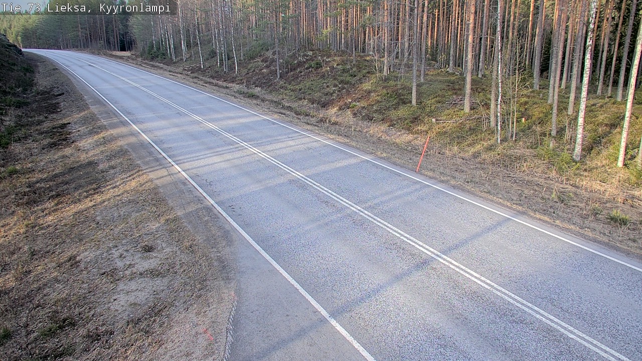 Kelikamerat Kuva Tie 73 Lieksa, Kyyrönlampi, Lieksa, Pohjois-Karjala