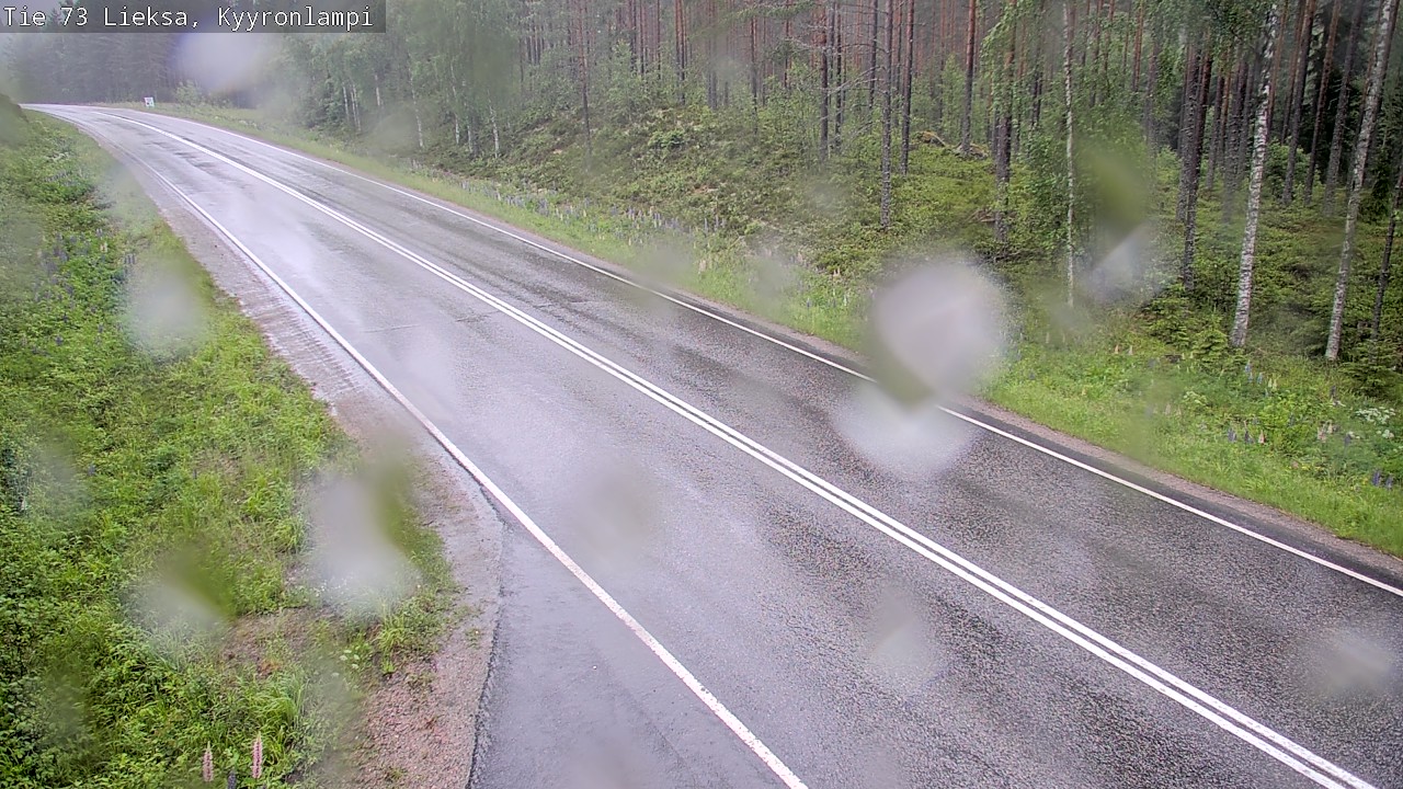 Kelikamerat Kuva Tie 73 Lieksa, Kyyrönlampi, Lieksa, Pohjois-Karjala