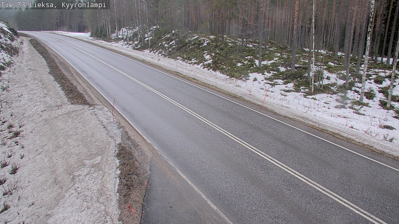 Kelikamerat Kuva Tie 73 Lieksa, Kyyrönlampi, Lieksa, Pohjois-Karjala