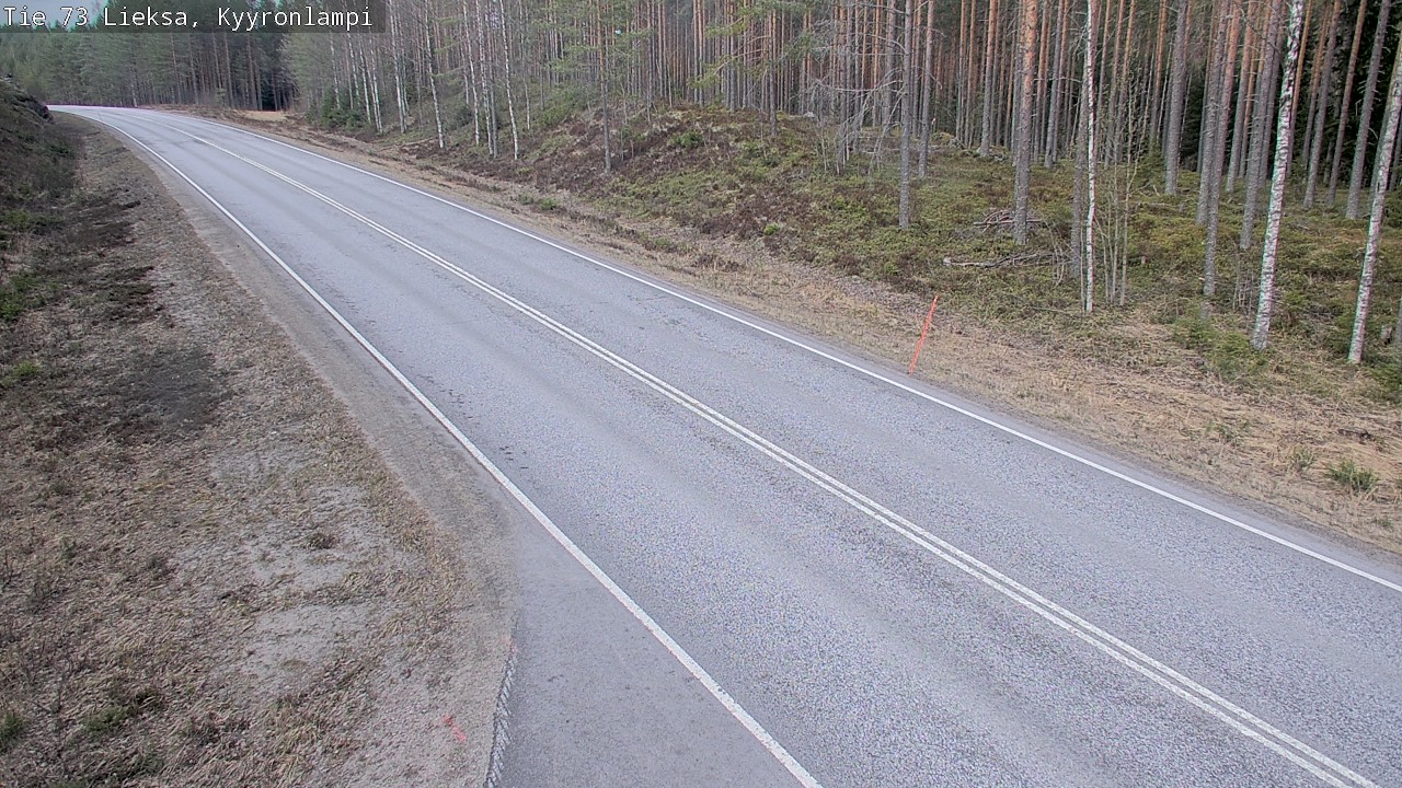 Kelikamerat Kuva Tie 73 Lieksa, Kyyrönlampi, Lieksa, Pohjois-Karjala