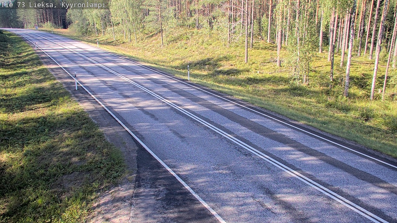Kelikamerat Kuva Tie 73 Lieksa, Kyyrönlampi, Lieksa, Pohjois-Karjala