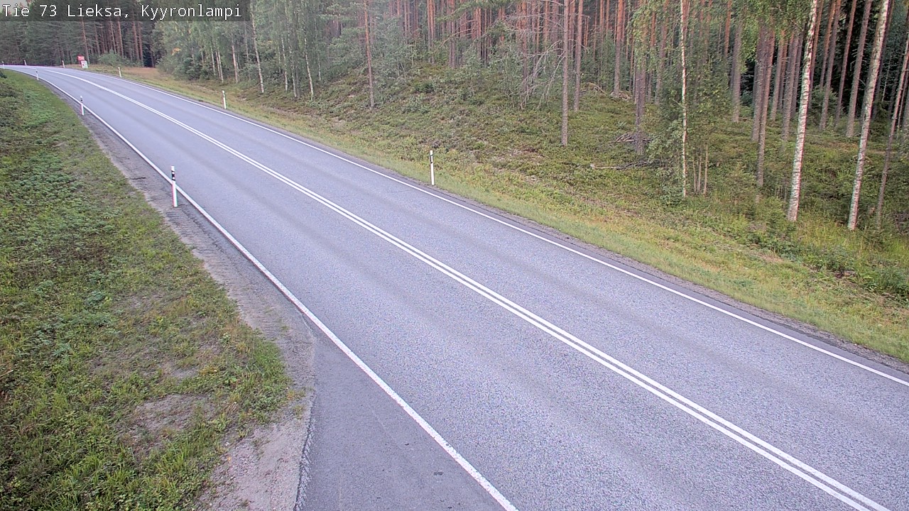 Kelikamerat Kuva Tie 73 Lieksa, Kyyrönlampi, Lieksa, Pohjois-Karjala