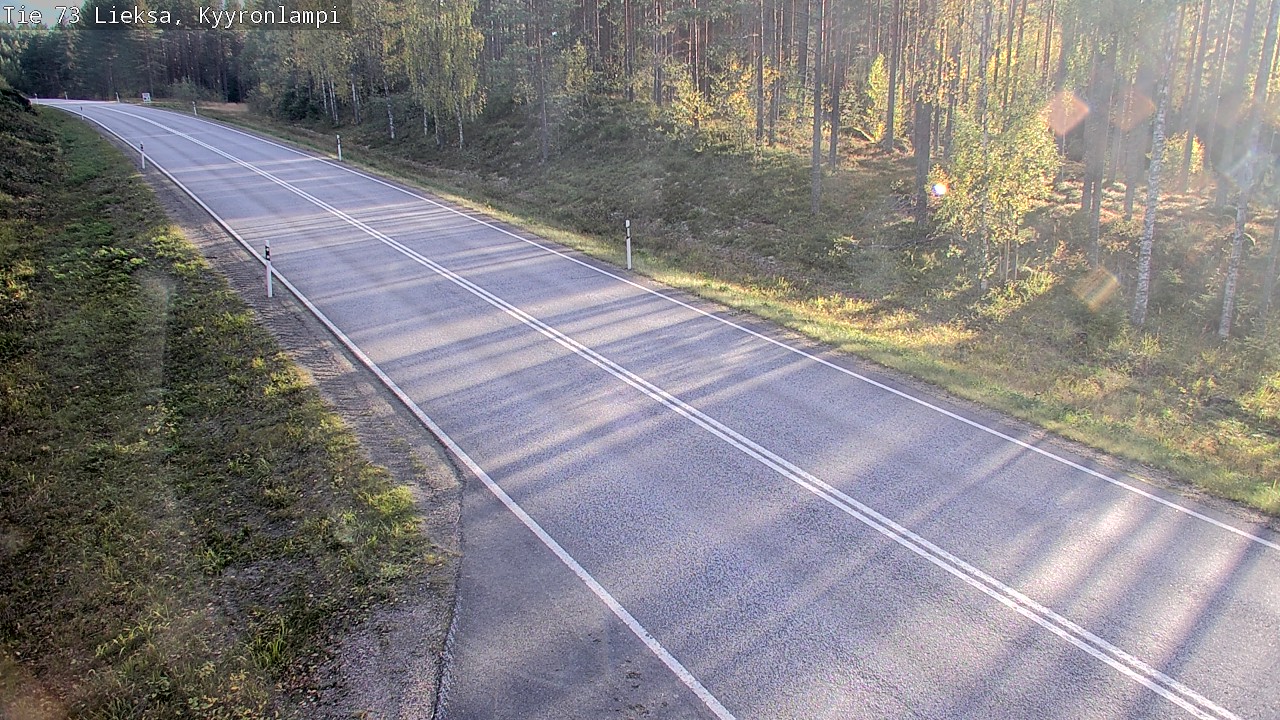 Kelikamerat Kuva Tie 73 Lieksa, Kyyrönlampi, Lieksa, Pohjois-Karjala