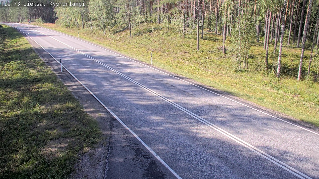 Kelikamerat Kuva Tie 73 Lieksa, Kyyrönlampi, Lieksa, Pohjois-Karjala