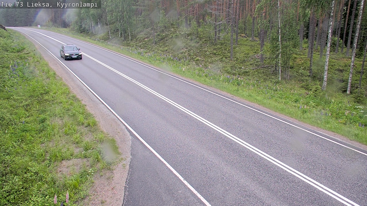 Kelikamerat Kuva Tie 73 Lieksa, Kyyrönlampi, Lieksa, Pohjois-Karjala