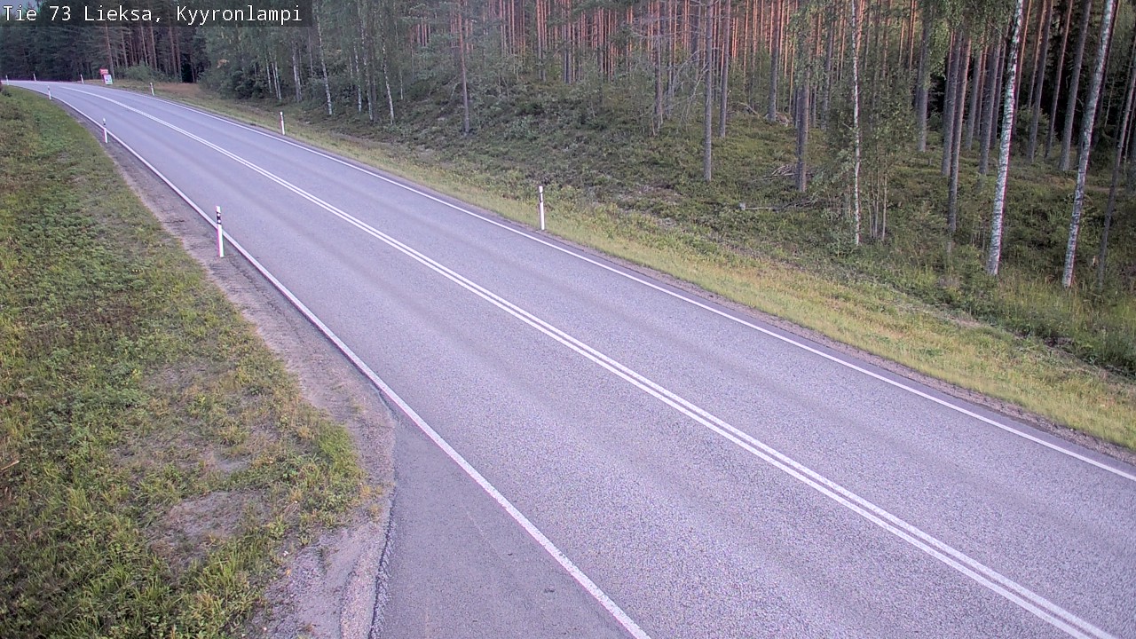 Kelikamerat Kuva Tie 73 Lieksa, Kyyrönlampi, Lieksa, Pohjois-Karjala