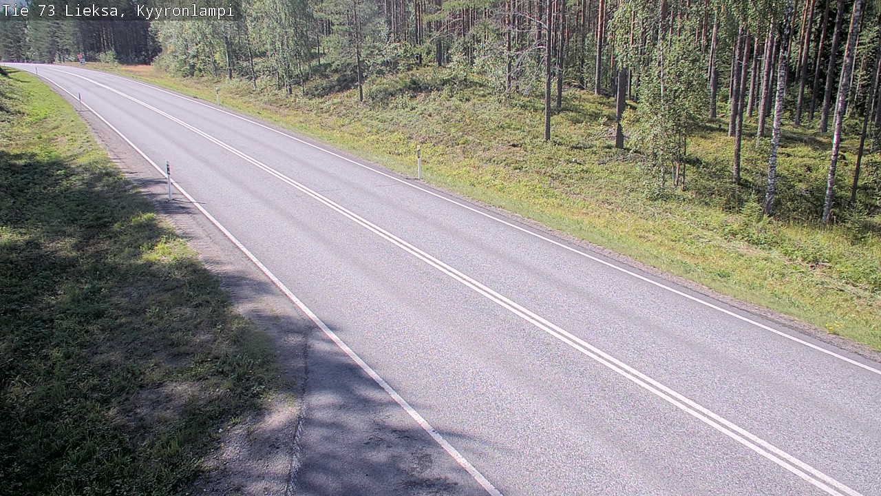 Kelikamerat Kuva Tie 73 Lieksa, Kyyrönlampi, Lieksa, Pohjois-Karjala