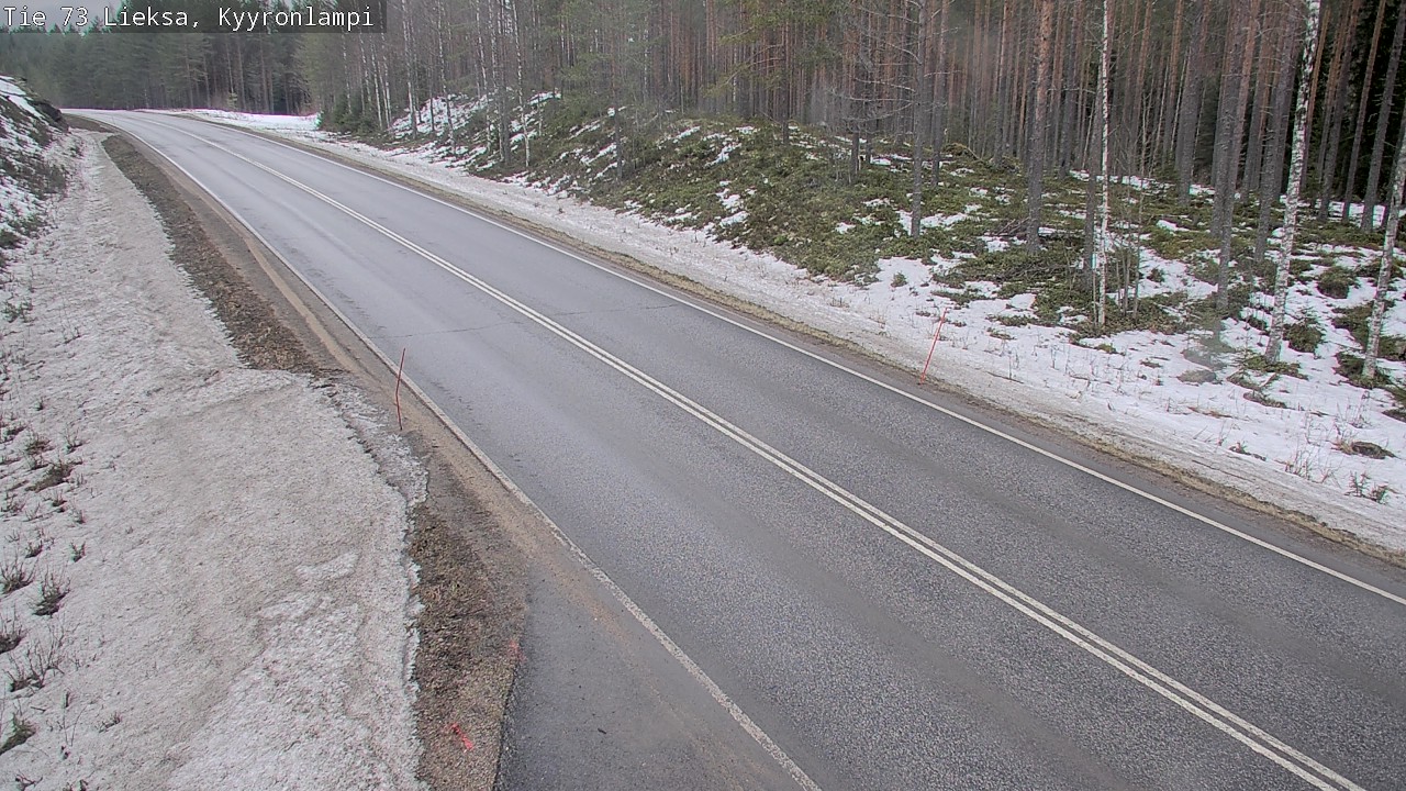 Kelikamerat Kuva Tie 73 Lieksa, Kyyrönlampi, Lieksa, Pohjois-Karjala