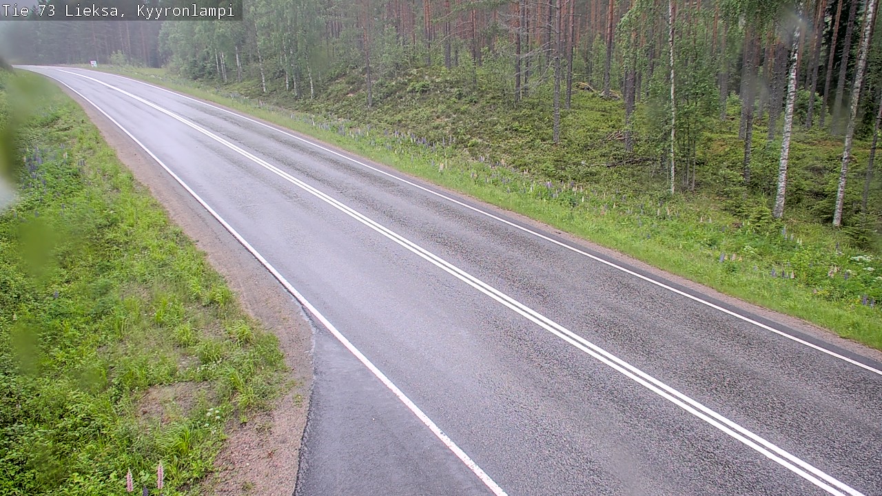 Kelikamerat Kuva Tie 73 Lieksa, Kyyrönlampi, Lieksa, Pohjois-Karjala