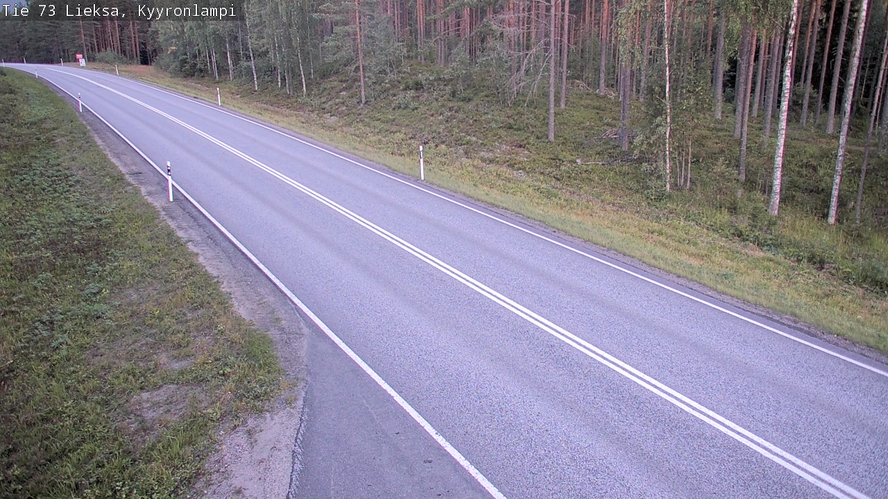 Kelikamerat Kuva Tie 73 Lieksa, Kyyrönlampi, Lieksa, Pohjois-Karjala