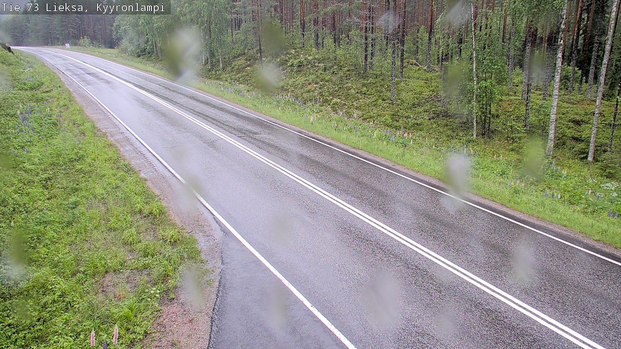 Kelikamerat Kuva Tie 73 Lieksa, Kyyrönlampi, Lieksa, Pohjois-Karjala